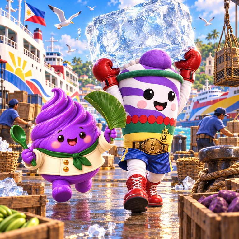 Picture 5: Carrying the ice